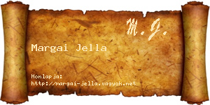 Margai Jella névjegykártya